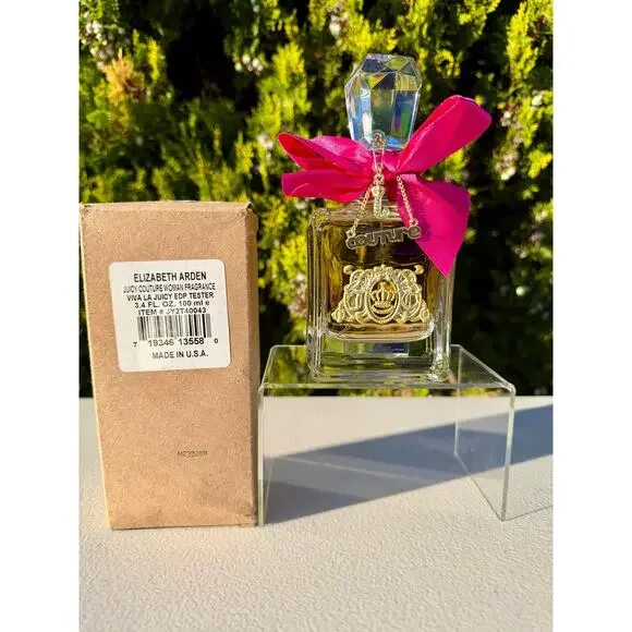Elizabeth Arden Juicy Couture Viva La Juicy Eau De Parfum 100ml 3.4 Oz - Picture 2 of 4